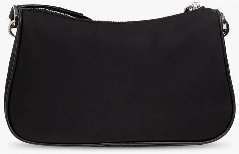 Michael Kors Zwarte nylon schoudertas met verstelbare band en AirPods hoesje Black Dames - Foto 7