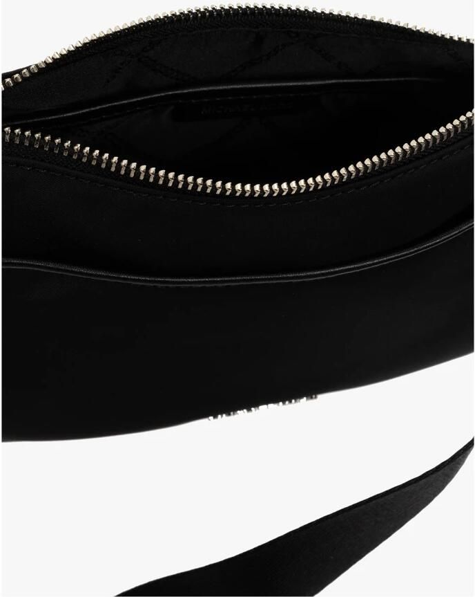 Michael Kors Zwarte nylon schoudertas met verstelbare band en AirPods hoesje Black Dames - Foto 2