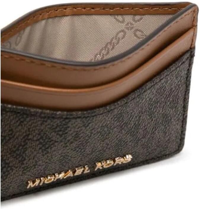 Michael Kors Bruine Kaarthouder Portemonnees voor Vrouwen Brown Dames