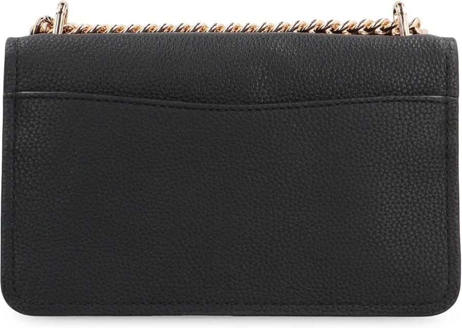 Michael Kors Leren Crossbody Tas met Kettingband Black Dames - Foto 6