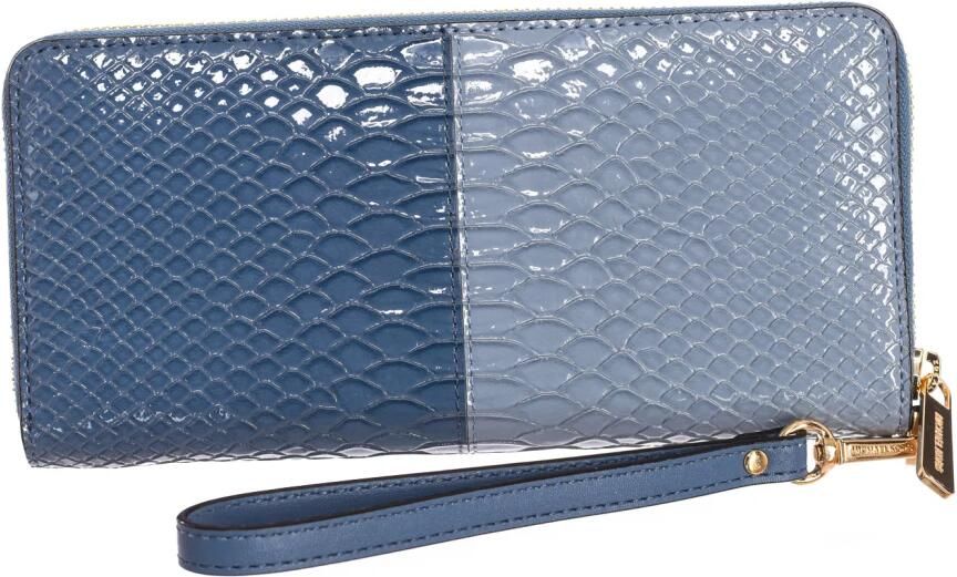 Michael Kors Leren Portemonnee met Telefoonvak Blue Dames - Foto 2