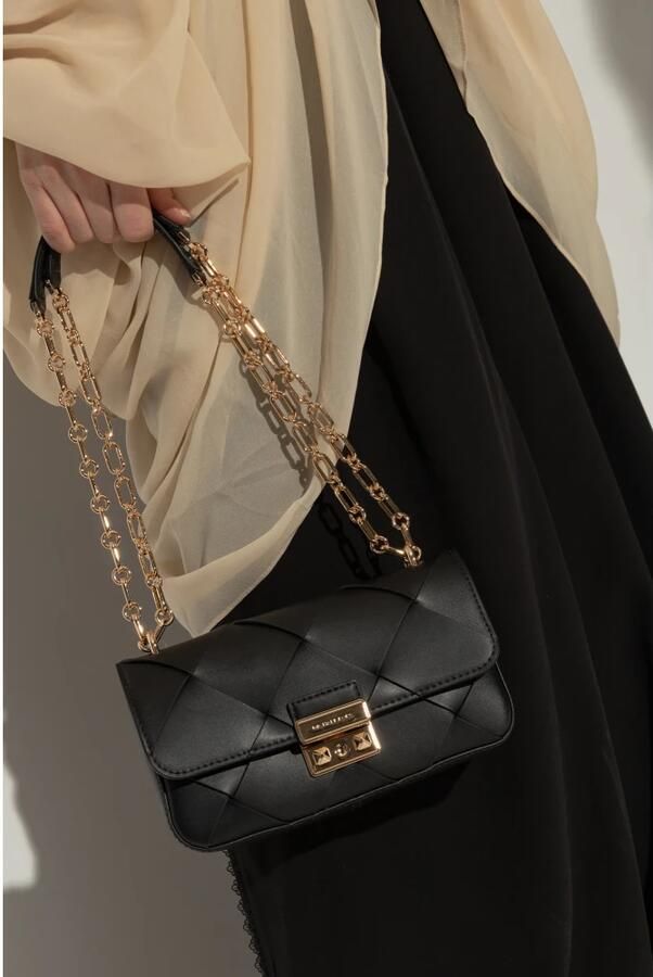 Michael Kors Crossbody bags Sm Conv Chain Shldr in zwart - Foto 7