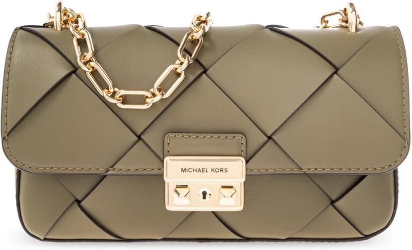 Michael Kors Crossbody bags Sm Conv Chain Shldr in groen - Foto 4