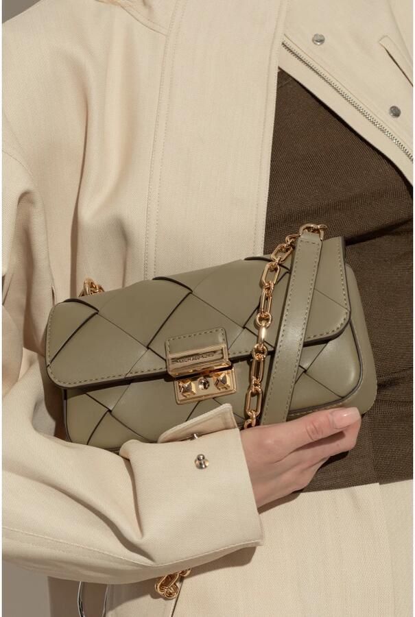 Michael Kors Crossbody bags Sm Conv Chain Shldr in groen - Foto 6