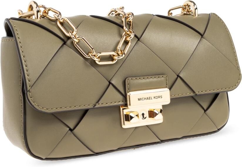 Michael Kors Crossbody bags Sm Conv Chain Shldr in groen - Foto 8