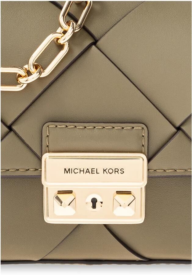 Michael Kors Crossbody bags Sm Conv Chain Shldr in groen - Foto 5