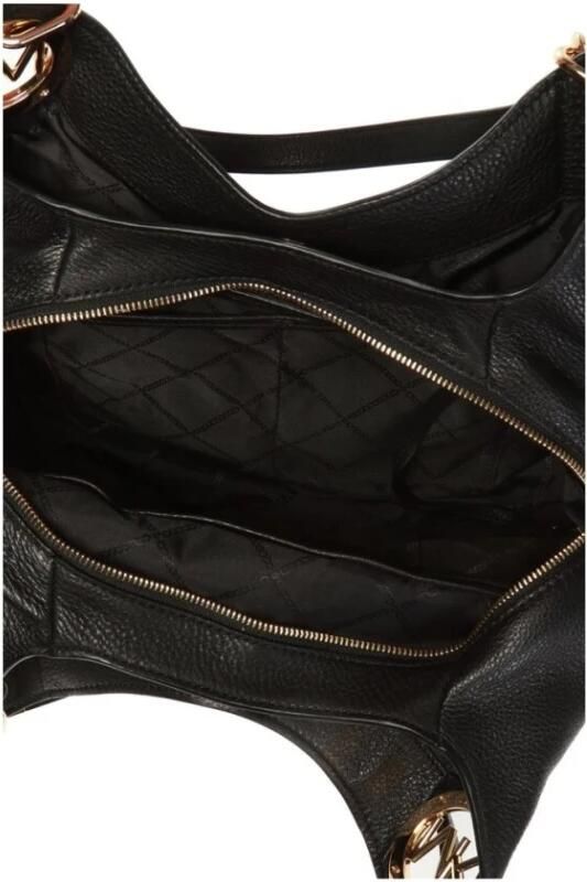 MICHAEL Kors Handtas met labelopschrift in metallic model 'LILIE' - Foto 4