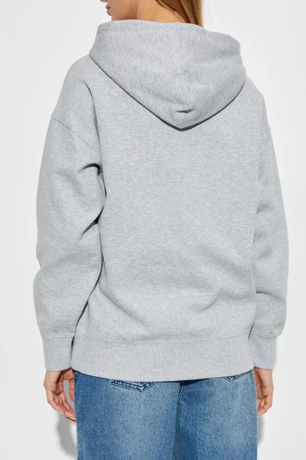 Michael Kors Logo Embossed Hoodie Gray Dames - Foto 4