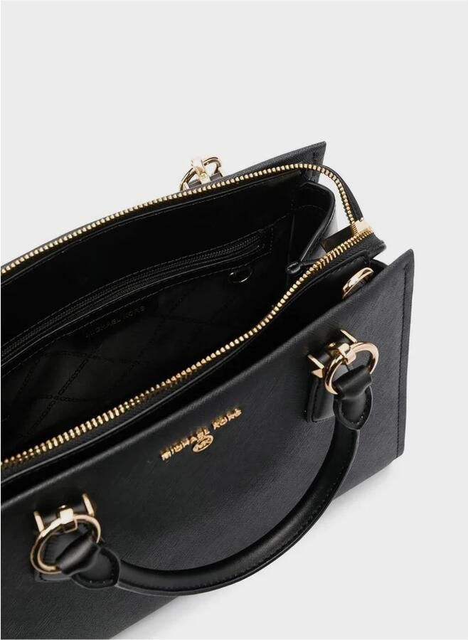 Michael Kors Compacte en gestructureerde Marilyn handtas Black Dames - Foto 4