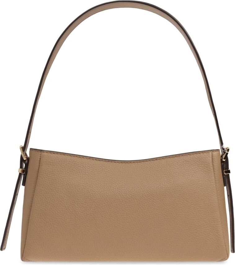 Michael Kors Moore Schoudertas Beige Dames