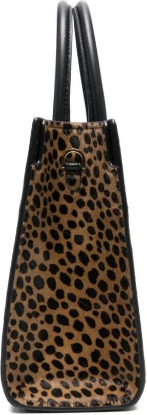 Michael Kors Multikleur Schoudertas met Magnetische Sluiting Multicolor Dames - Foto 5