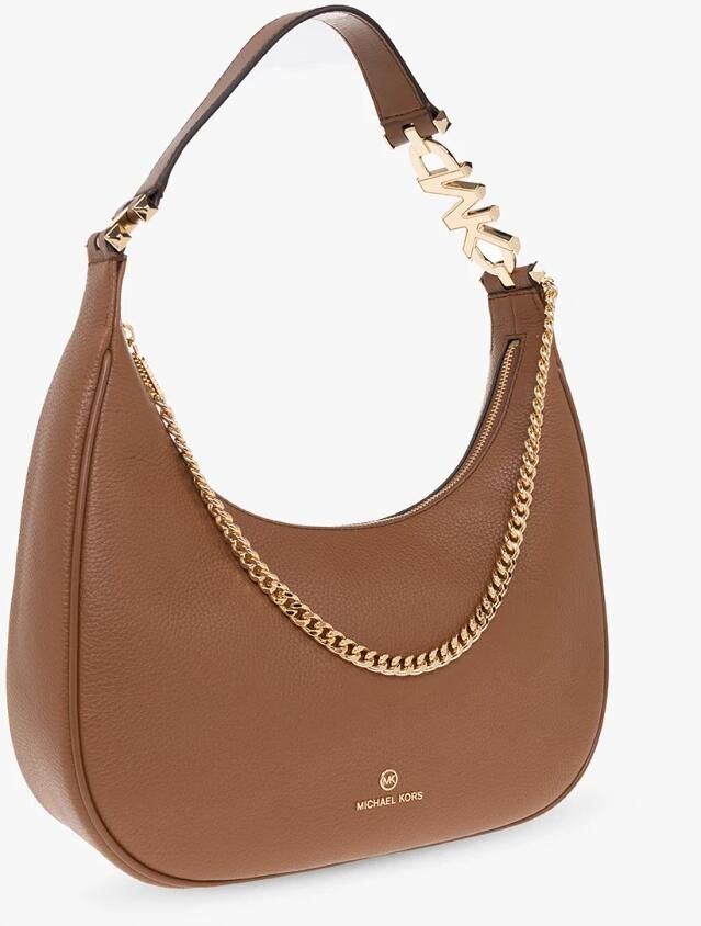 Michael Kors Hobo bags Piper Large Hobo Shoulder in bruin - Foto 5