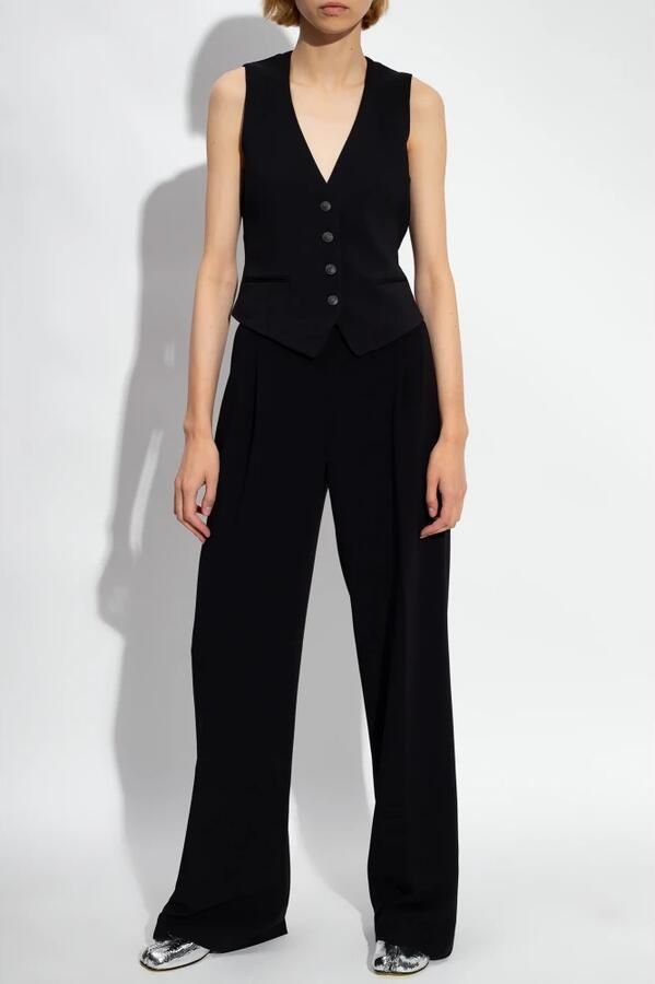 Michael Kors Zwarte wijde pijpen jeans casual stijl Black Dames - Foto 3