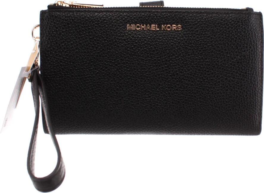 Michael Kors Zwarte Leren Smartphone Portemonnee met Afneembare Band Black Dames - Foto 3
