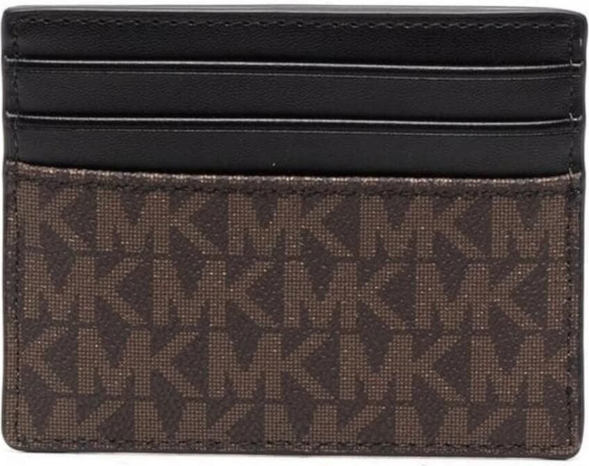 Michael Kors Portemonnee kaarthouder Bruin Heren - Foto 2