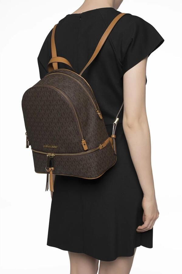 Michael Kors Stijlvolle Rugzak voor Dagelijks Gebruik Brown Dames - Foto 5