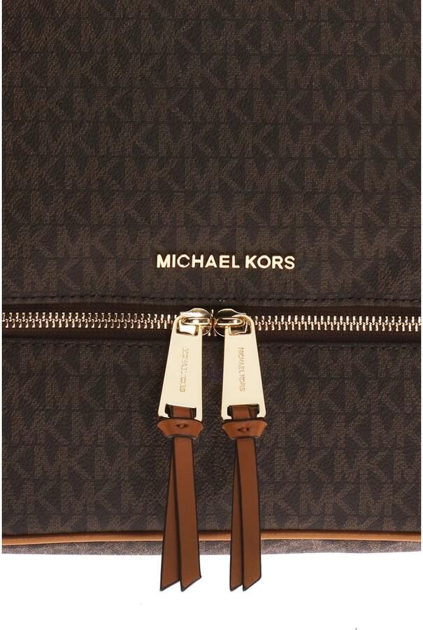 Michael Kors Stijlvolle Rugzak voor Dagelijks Gebruik Brown Dames - Foto 4
