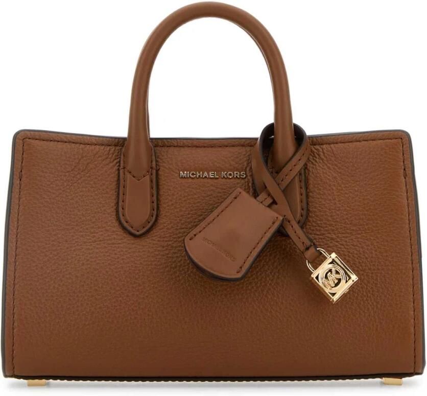 MICHAEL Kors Lederen handtas met labelhanger model 'SCARLETT' - Foto 2