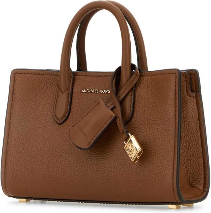 MICHAEL Kors Lederen handtas met labelhanger model 'SCARLETT'