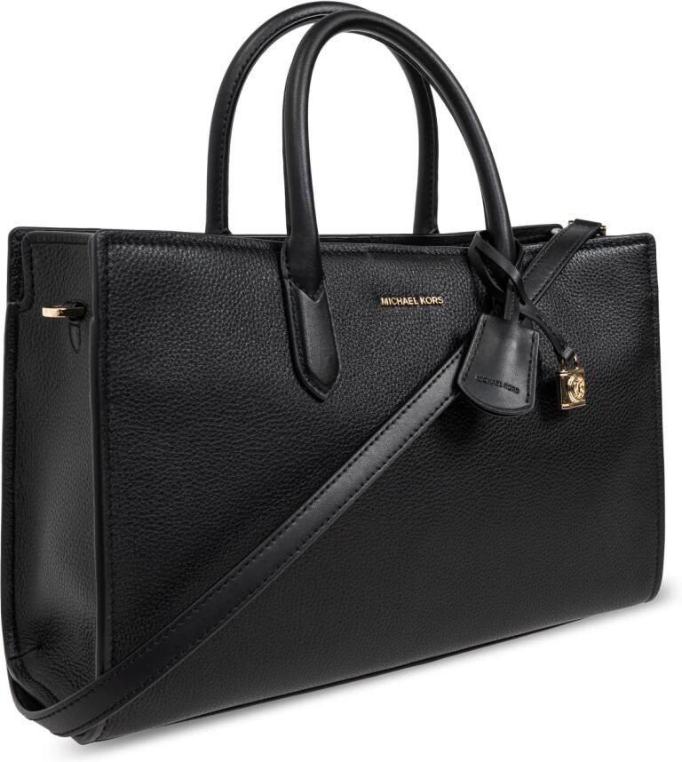 Michael Kors Satchels Scarlett Medium Ew Satchel in zwart - Foto 2