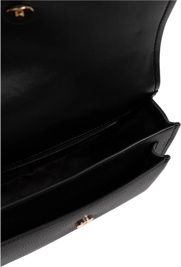 Michael Kors Leren Crossbody Tas met Kettingband Black Dames - Foto 6