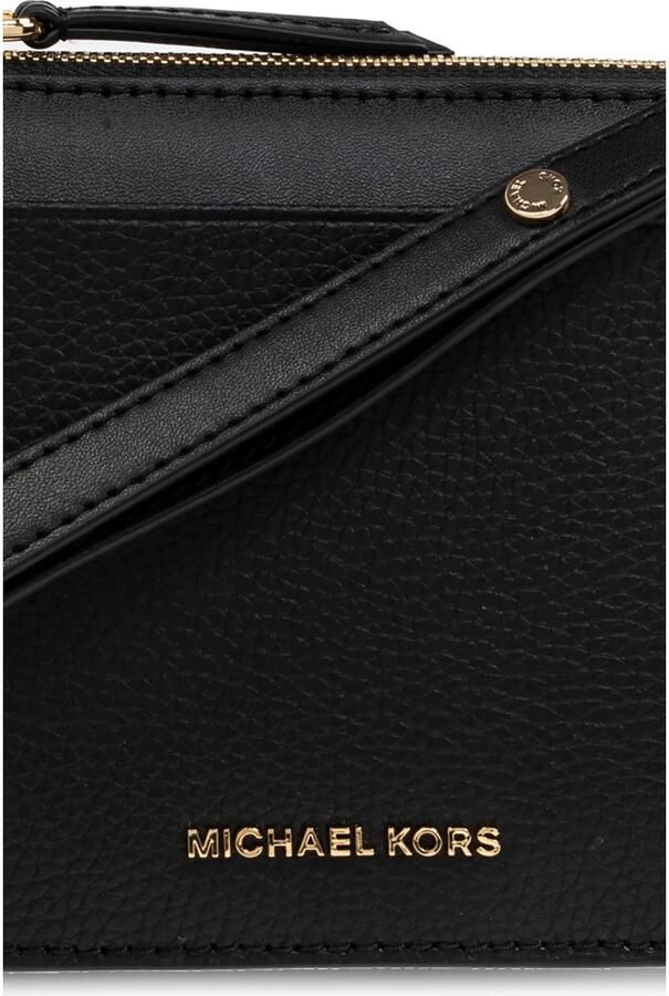 Michael Kors Leren Crossbody Tas met Gouden Hardware Black Dames - Foto 6