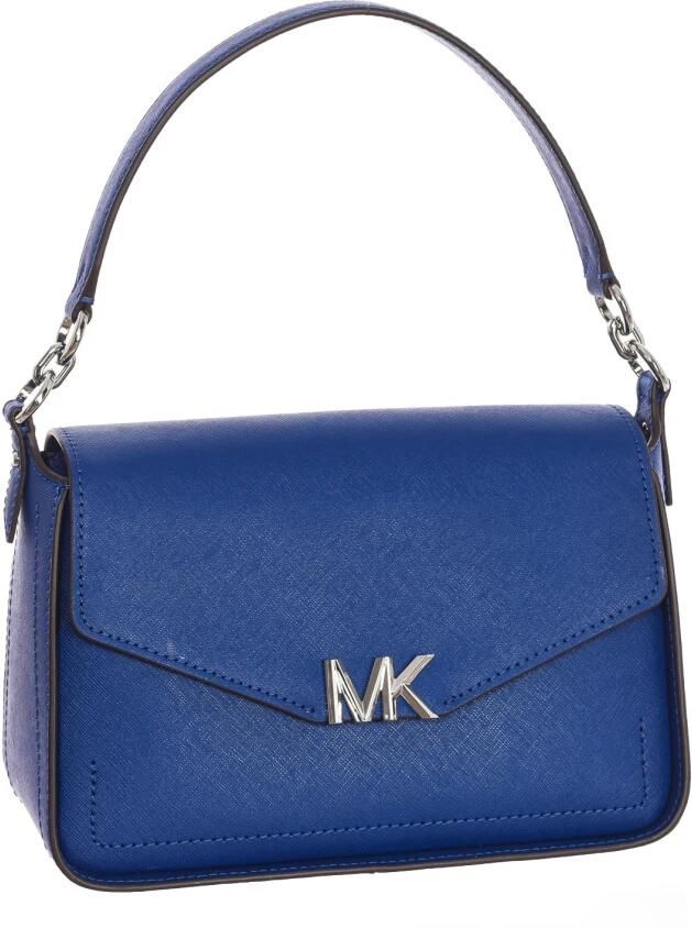 Michael Kors Schoudertas met klep van leer Blue Dames - Foto 3