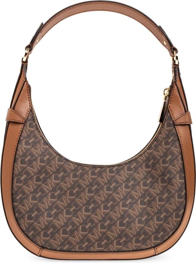 Michael Kors Crossbody bags Sm Crescent Tz Shldr in bruin - Foto 3