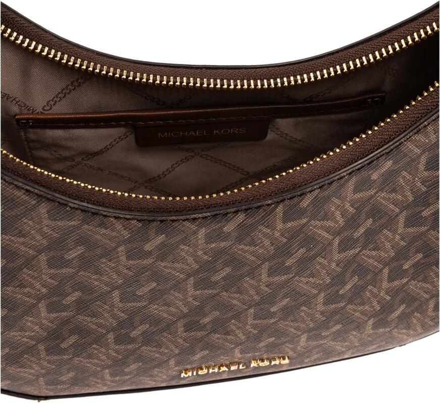 Michael Kors Crossbody bags Sm Crescent Tz Shldr in bruin - Foto 2