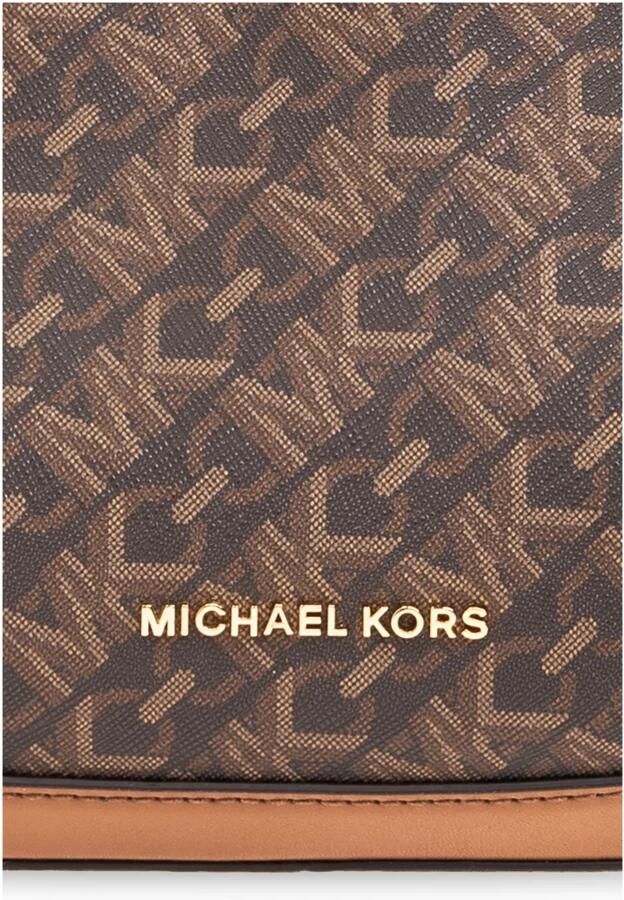 Michael Kors Crossbody bags Sm Crescent Tz Shldr in bruin - Foto 4
