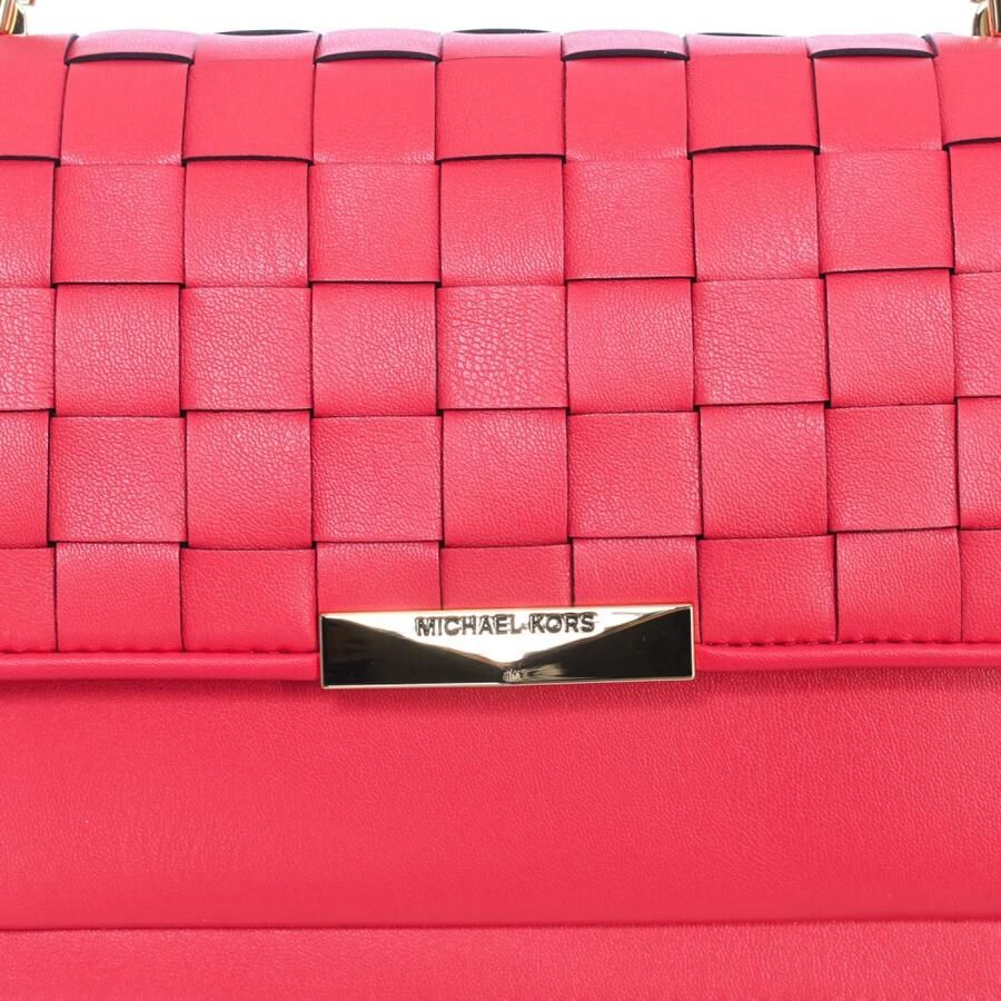 Michael Kors Schoudertas met Magneetsluiting Pink Dames