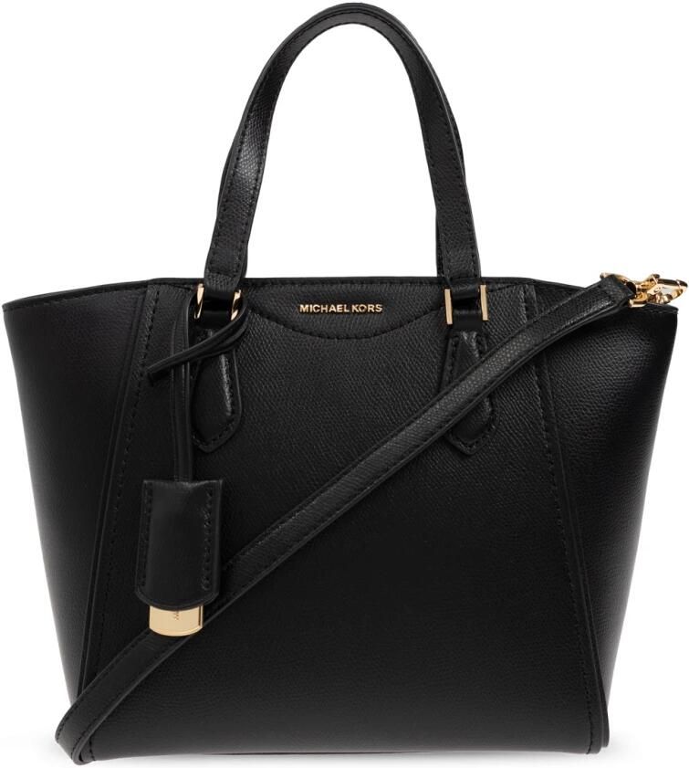 Michael Kors Shoppers & Totes Sm Conv Tz Tote Xbody in zwart - Foto 2