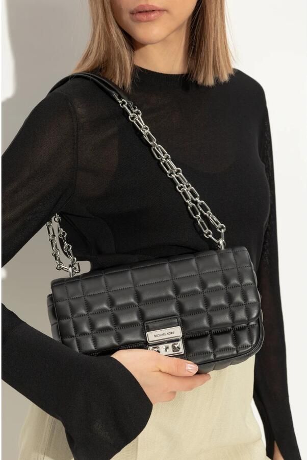 Michael Kors Crossbody bags Lg Conv Chain Shldr in zwart - Foto 6