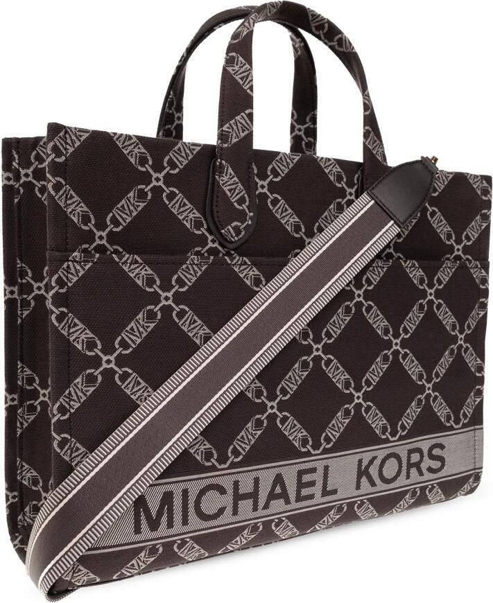 Michael Kors Gigi Grote Empire Logo Jacquard Tote Bag Multicolor Dames - Foto 4