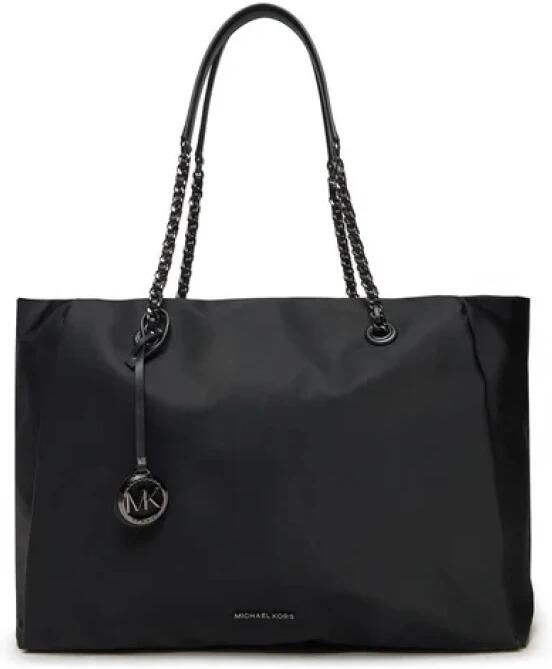 Michael Kors Stijlvolle Georgia Winkelmand Black Dames