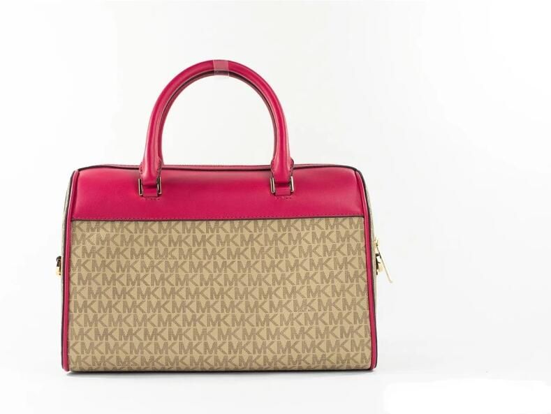 Michael Kors Signature PVC Duffle Crossbody Tas Multicolor Dames