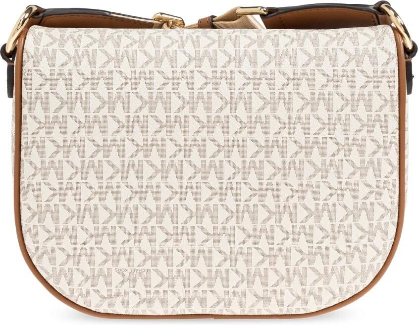 Michael Kors Crossbody bags Slater Medium Sling Pack Chain Messenger in wit - Foto 3