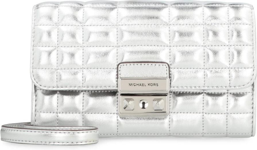 Michael Kors Stijlvol leren portemonnee met ketting Gray Dames - Foto 5