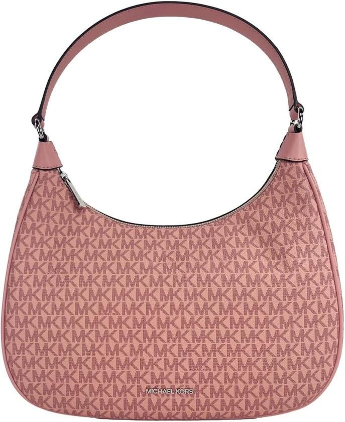 Michael Kors Stijlvolle Crossbody Tas met Binnenrits Pink Dames