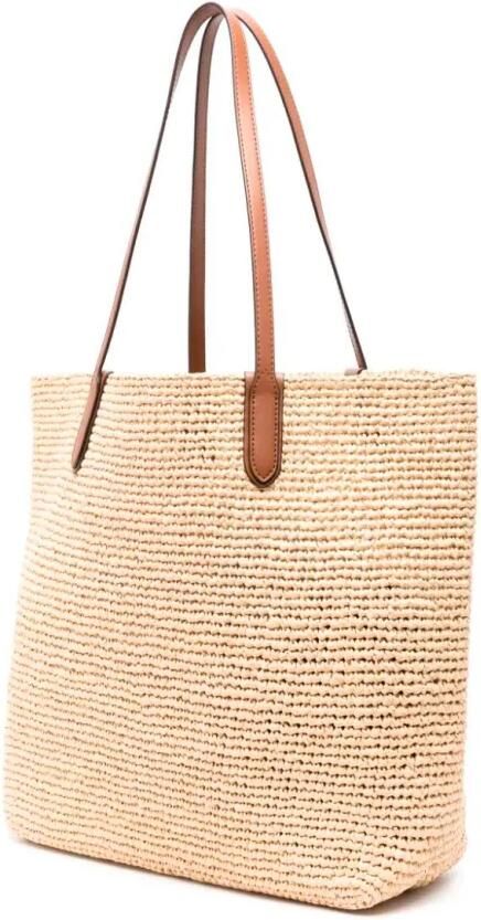 Michael Kors Stijlvolle Extra Grote Tote Tas Beige Dames - Foto 3