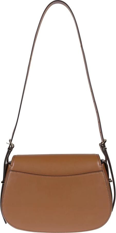 Michael Kors Crossbody bags Medium Lydia Flap Messenger Bag Brown in bruin - Foto 2