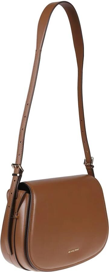 Michael Kors Crossbody bags Medium Lydia Flap Messenger Bag Brown in bruin - Foto 3