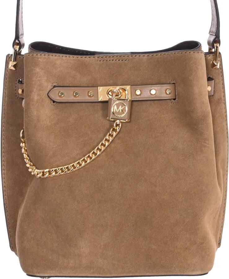 Michael Kors Stijlvolle Hobo Tas Brown Dames - Foto 2