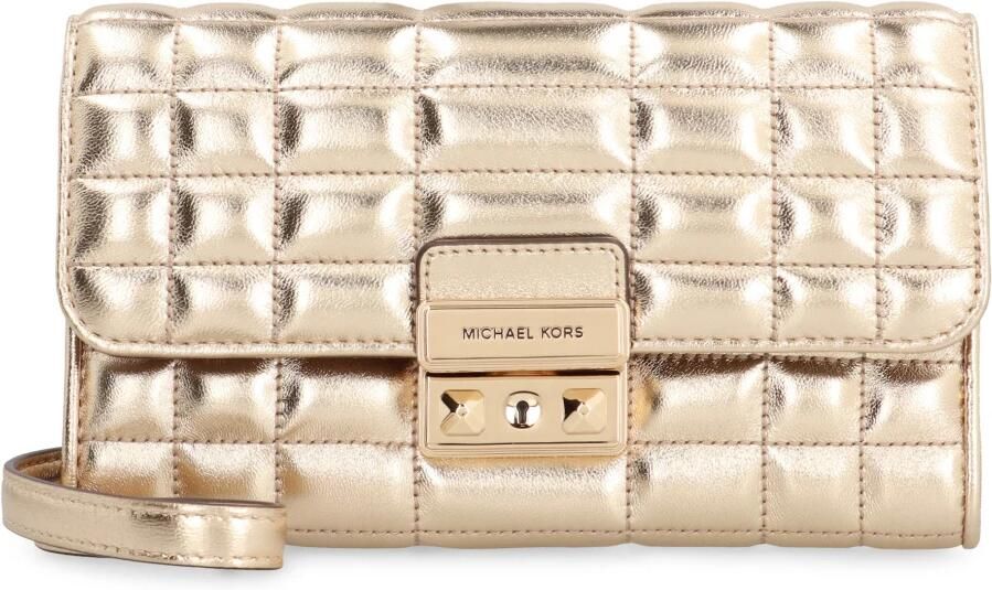 MICHAEL Kors Handtas van lamsleer met labelapplicatie model 'TRIBECA' - Foto 5