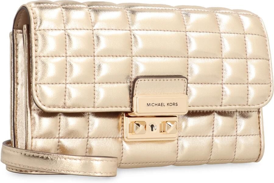 MICHAEL Kors Handtas van lamsleer met labelapplicatie model 'TRIBECA'