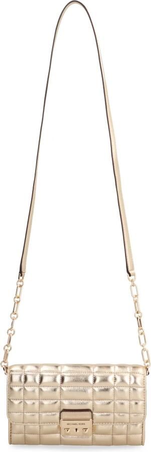 MICHAEL Kors Handtas van lamsleer met labelapplicatie model 'TRIBECA' - Foto 4