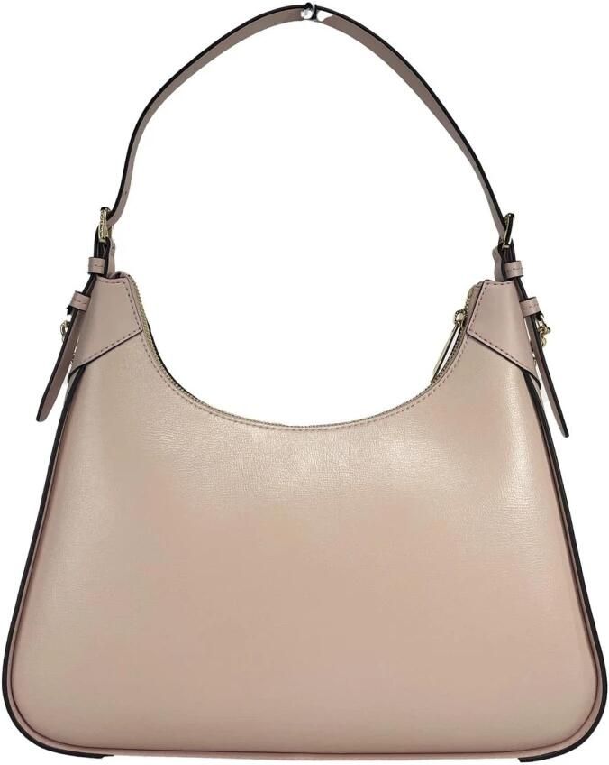 Michael Kors Stijlvolle Leren Schoudertas met Ketting Pink Dames