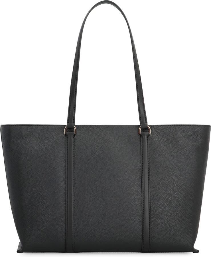 Michael Kors Stijlvolle zwarte leren winkeltas Black Dames - Foto 3