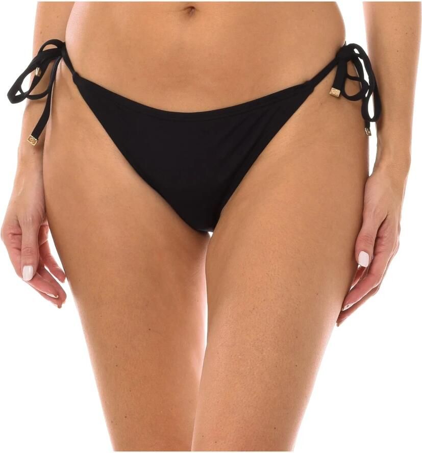 Michael Kors Stretch Nylon Bikini Bottom Black Dames - Foto 4