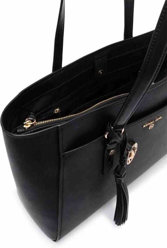 Michael Kors Sullivan Grote Saffiano Lederen Tote Bag Black Dames - Foto 3